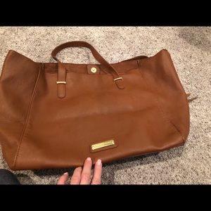 Steve Madden Bags - Steve Madden cognac fringe vegan tote bag Steve Madden Bags - Steve Madden cognac fringe vegan tote bag